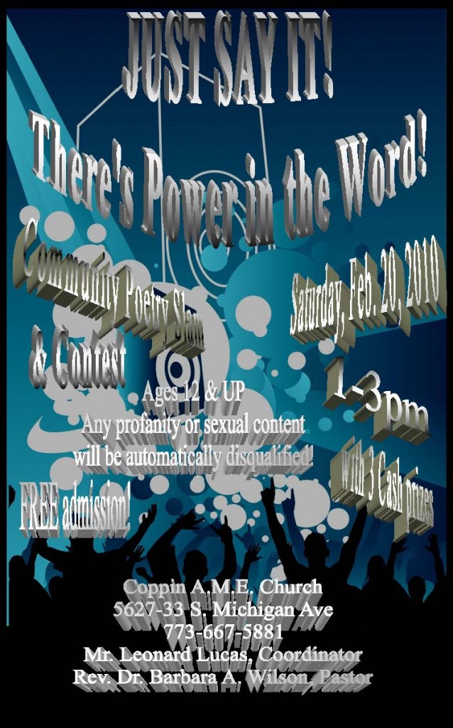Youth Poetry Slam - Feb 20