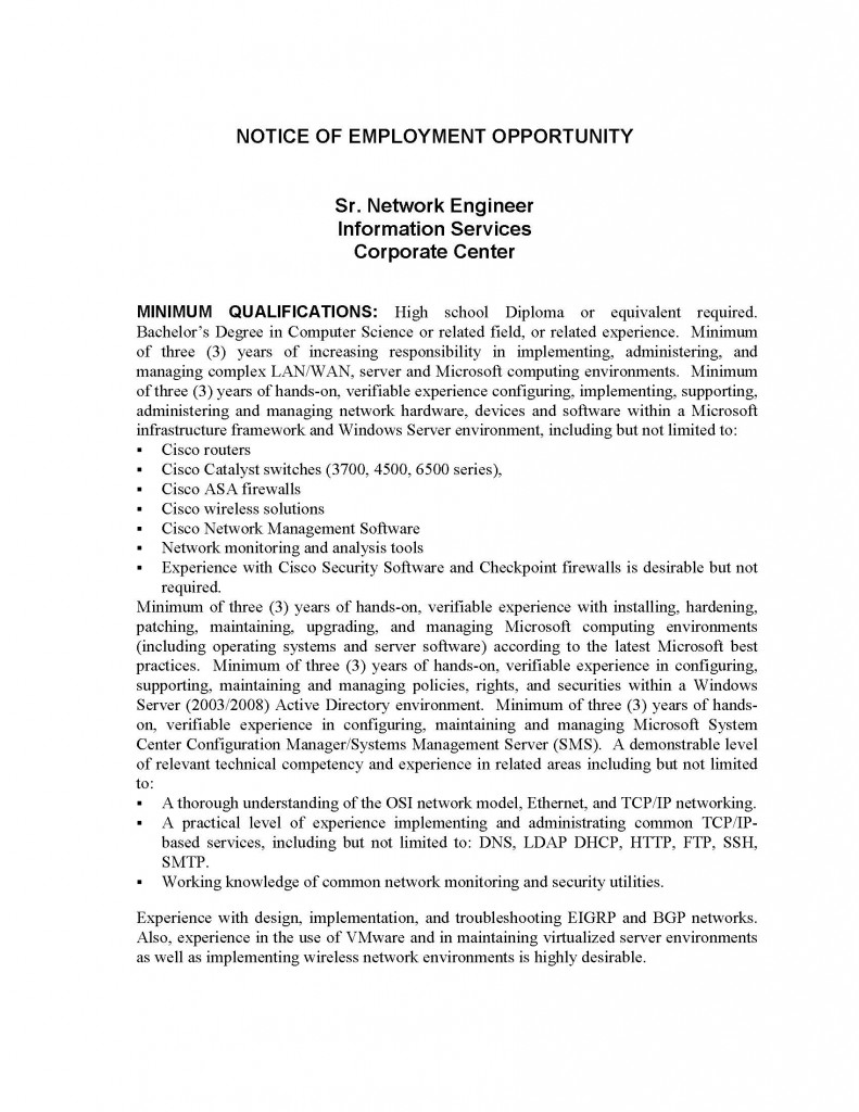 Sr-Network-Engineer