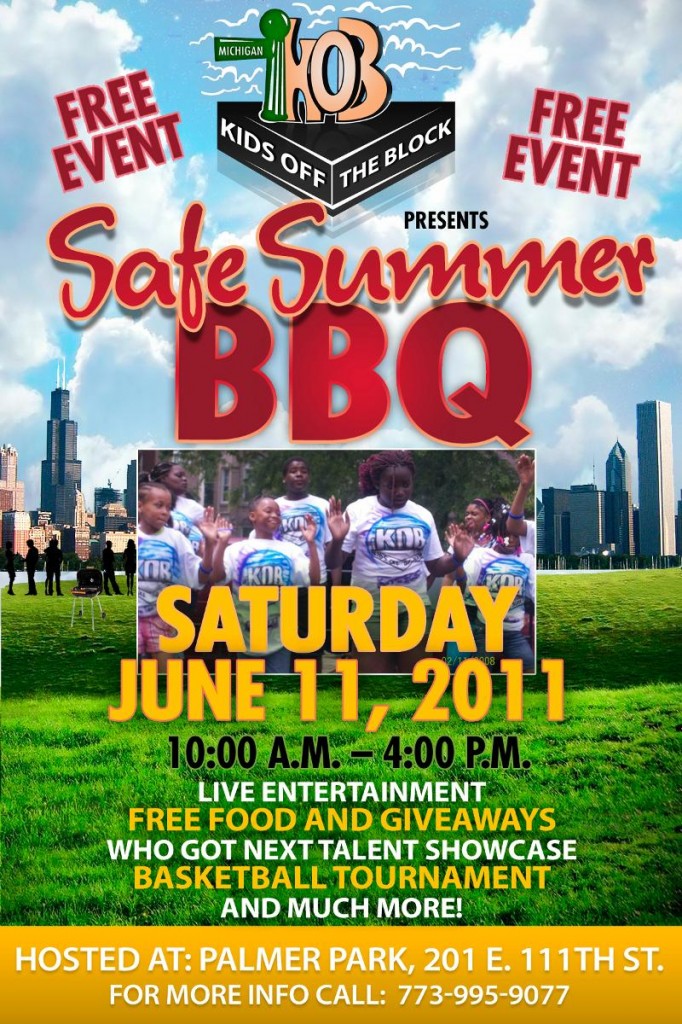 Kids Off The Block Safe Summer BBQ