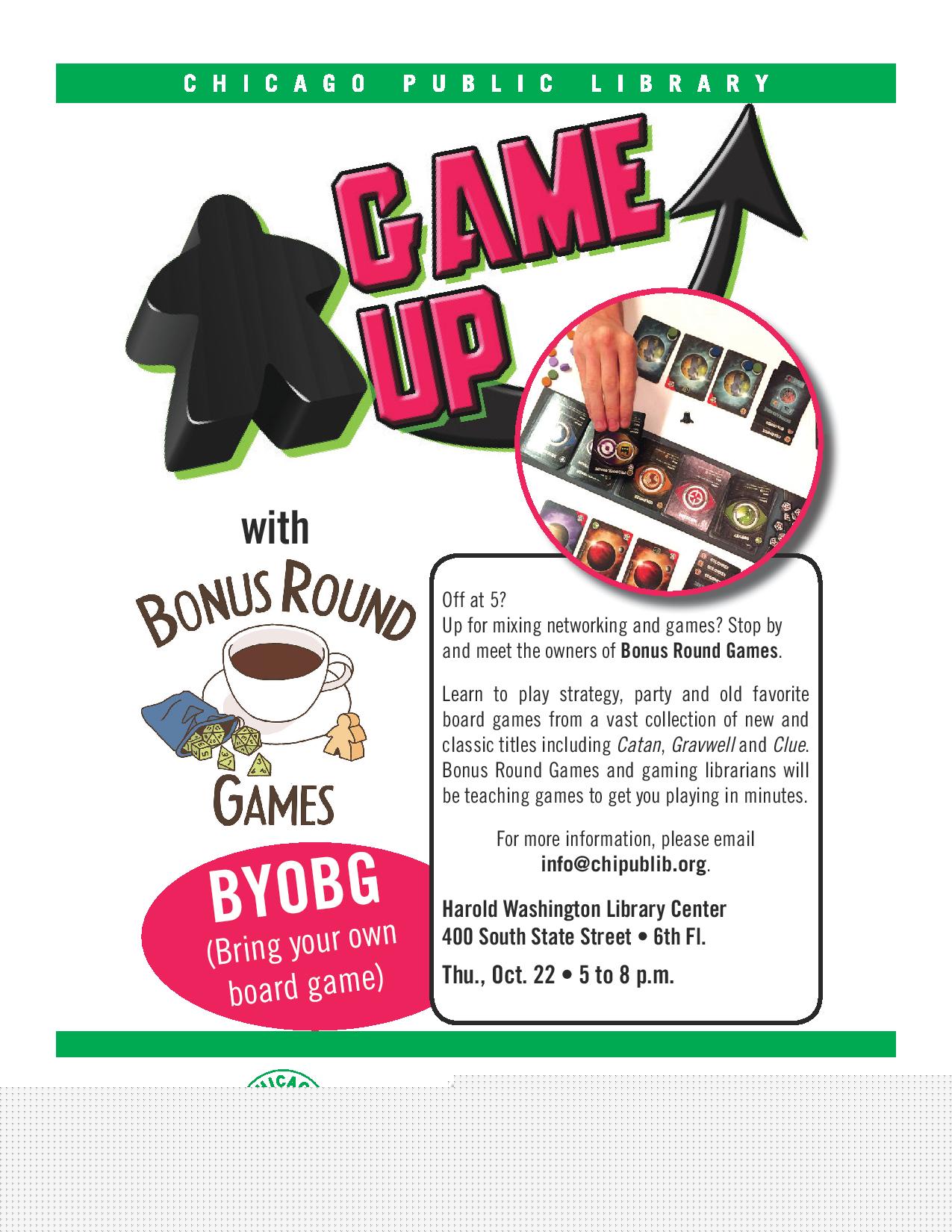 Game Night at Harold Washington Library